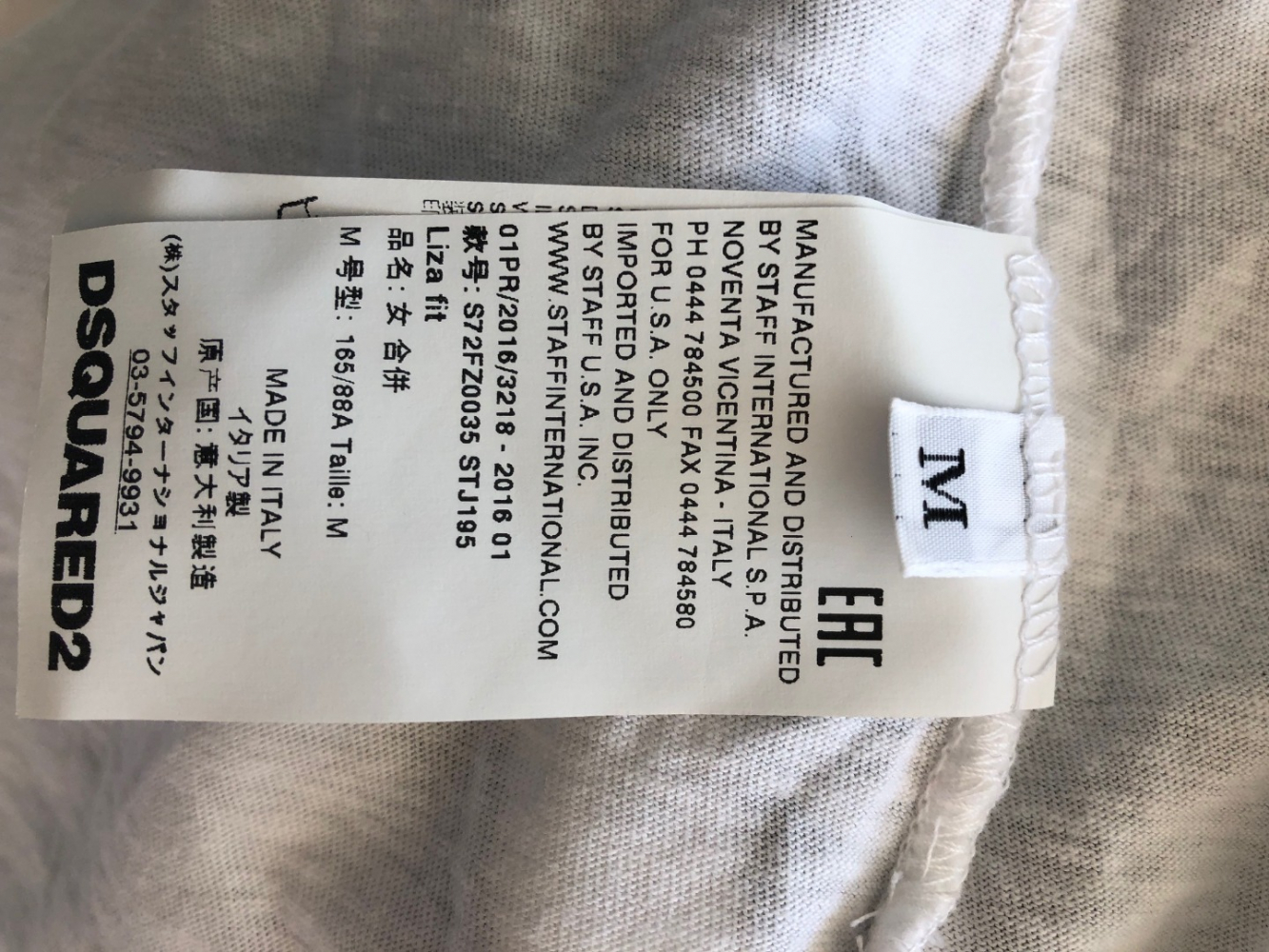 Dsquared2 jupe mi-longue