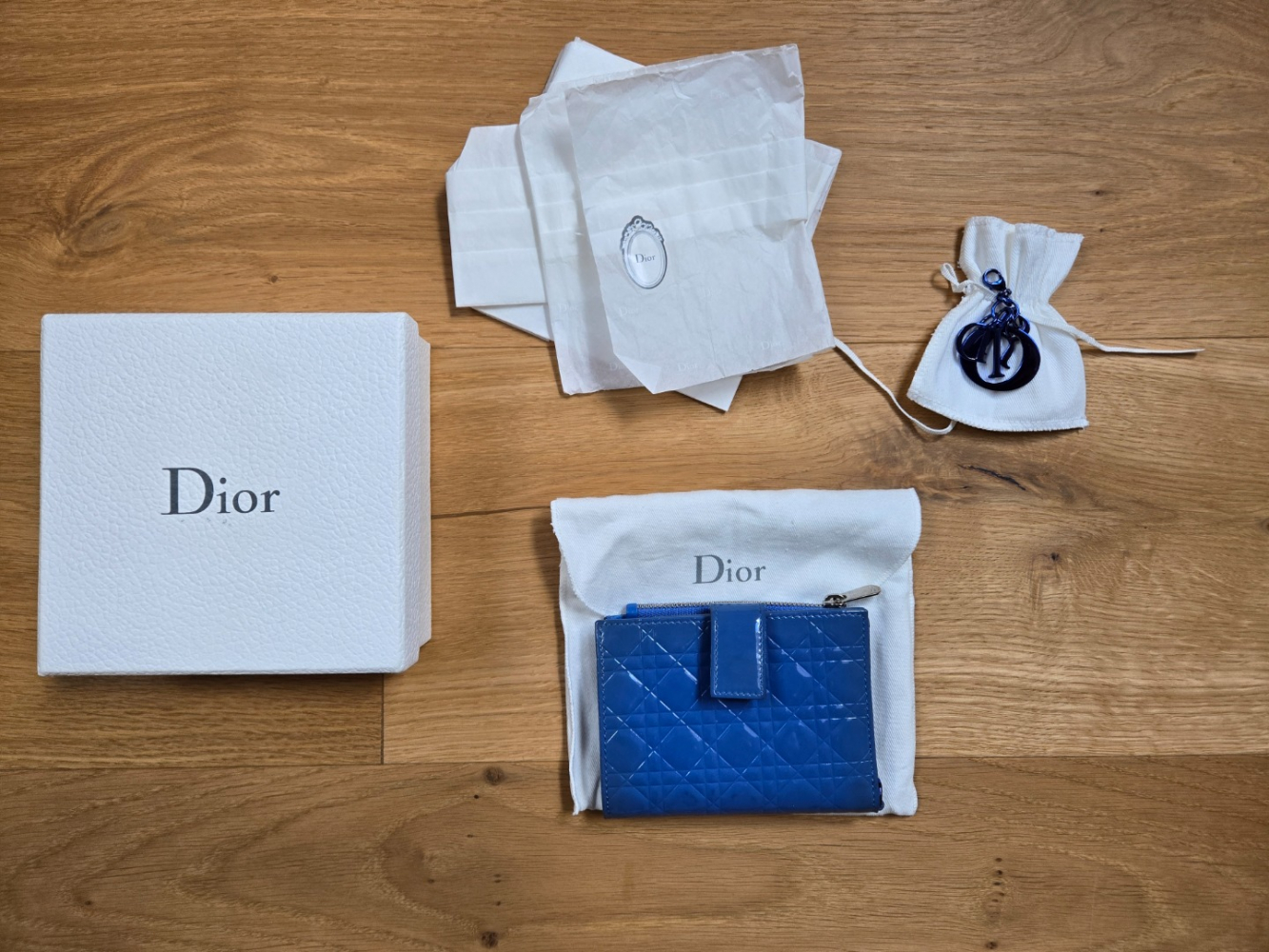 Christian Dior Portefeuille Lady Dior