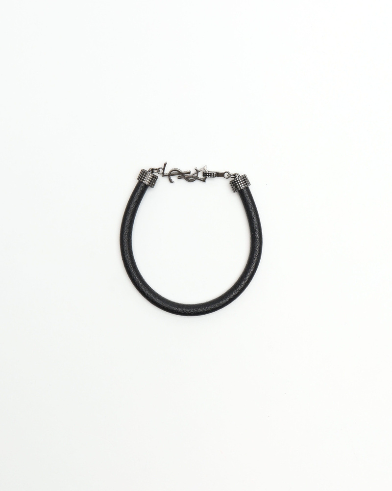 Saint Laurent YSL Leather Bracelet
