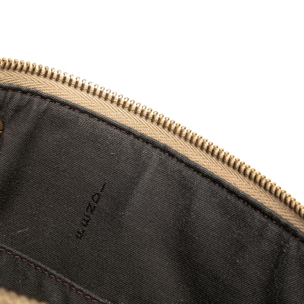 Fendi B Fendi Brown Beige Calf Leather Medium By The Way Satchel Italy