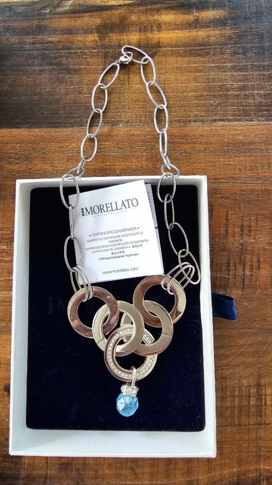 Morellato Anneaux argentés et perle