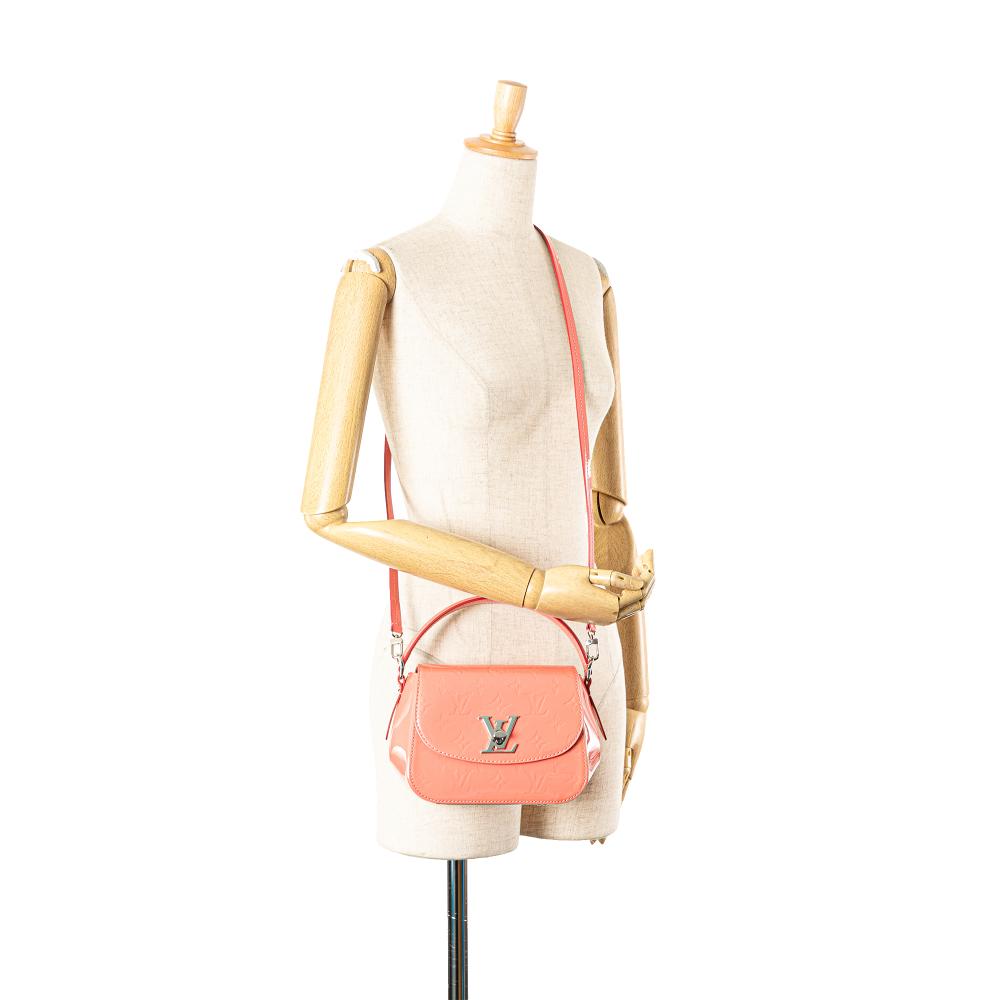 Louis Vuitton B Louis Vuitton Pink Vernis Leather Leather Monogram Vernis Pasadena France