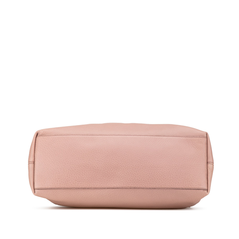 Gucci Soho Leather Shoulder Bag Pink