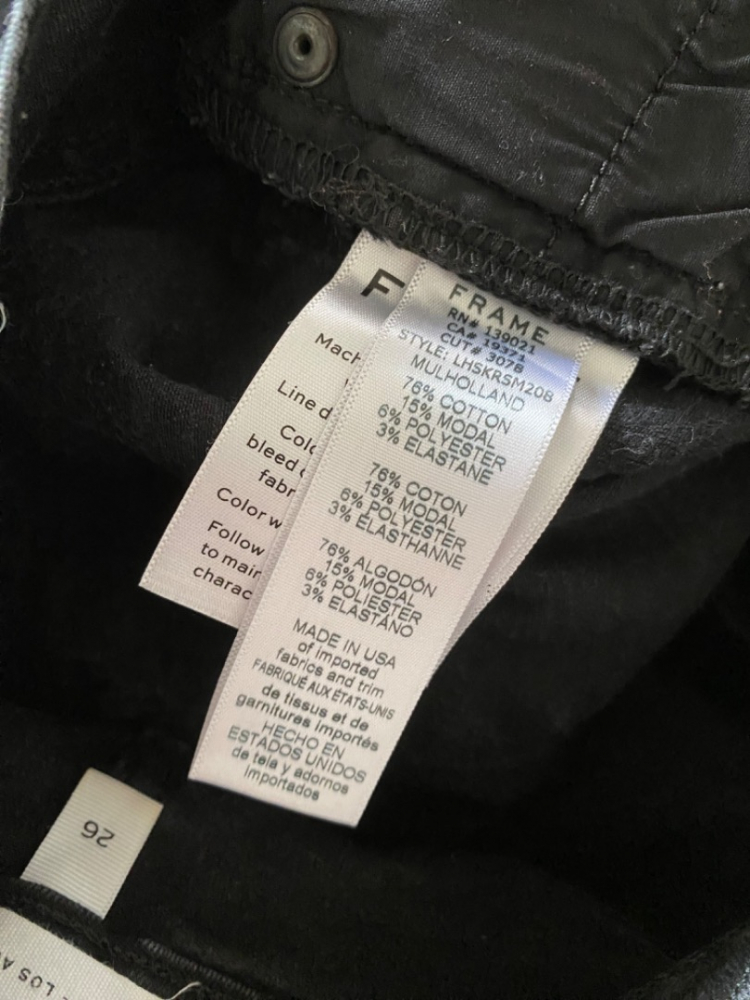 FRAME Le High Skinny