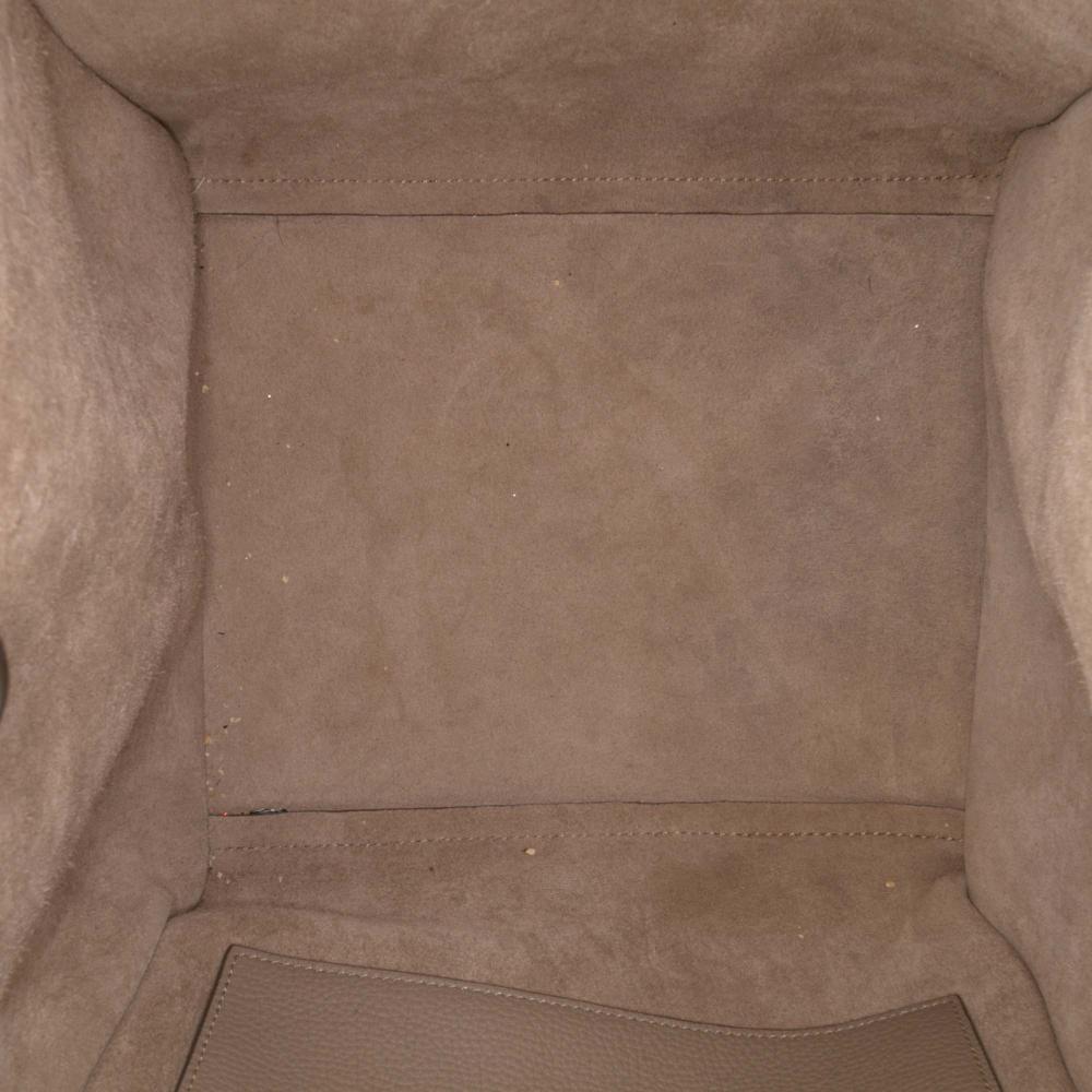 Celine B Celine Brown Light Brown Calf Leather Small Grained skin Big Bag Italy