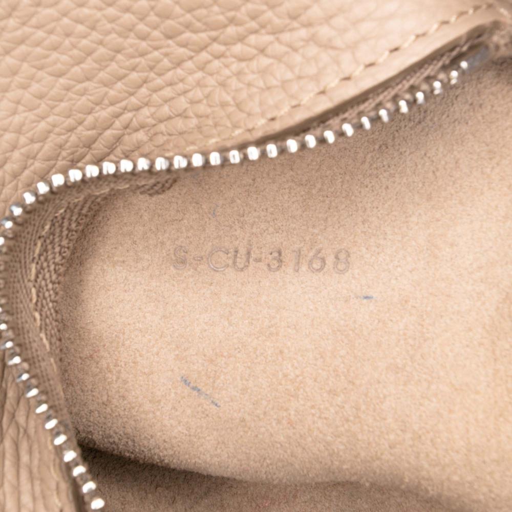 Celine B Celine Brown Light Brown Calf Leather Small Grained skin Big Bag Italy