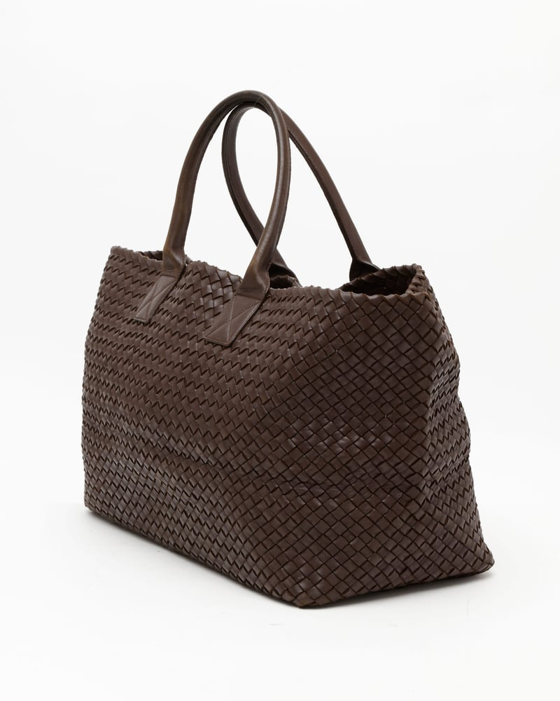 Bottega Veneta Intrecciato Cabat GM Tote Bag