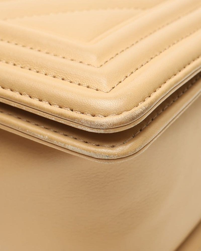 Chanel Large Chevron Boy Bag