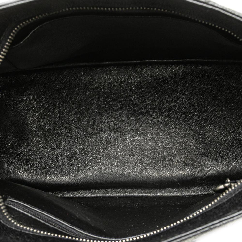 Chanel B Chanel Black Caviar Leather Leather Caviar Medallion Tote Italy