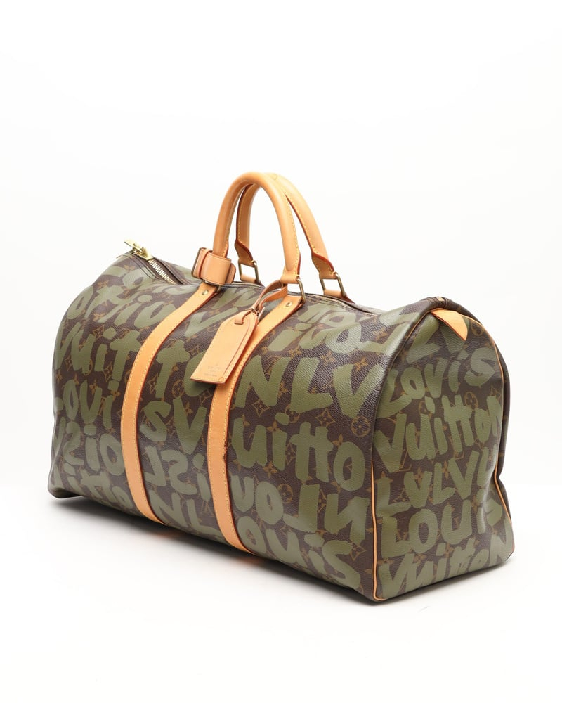 Louis Vuitton Keepall 50 Graffiti Weekend Bag