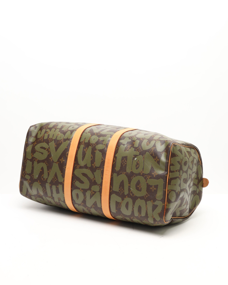 Louis Vuitton Keepall 50 Graffiti Weekend Bag