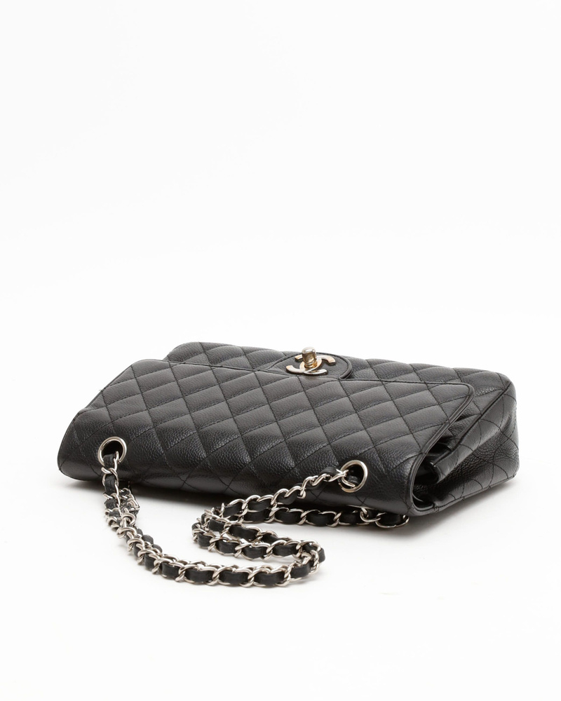 Chanel Classic Caviar Medium Double Flap Bag