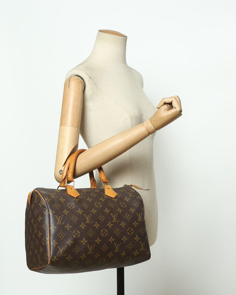 Louis Vuitton Monogram Speedy 30 Bag
