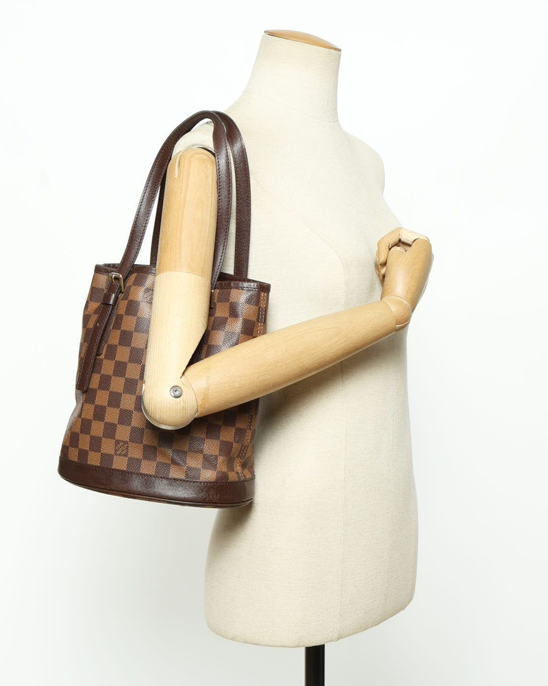 Louis Vuitton Damier Ebene Marais Bucket Bag