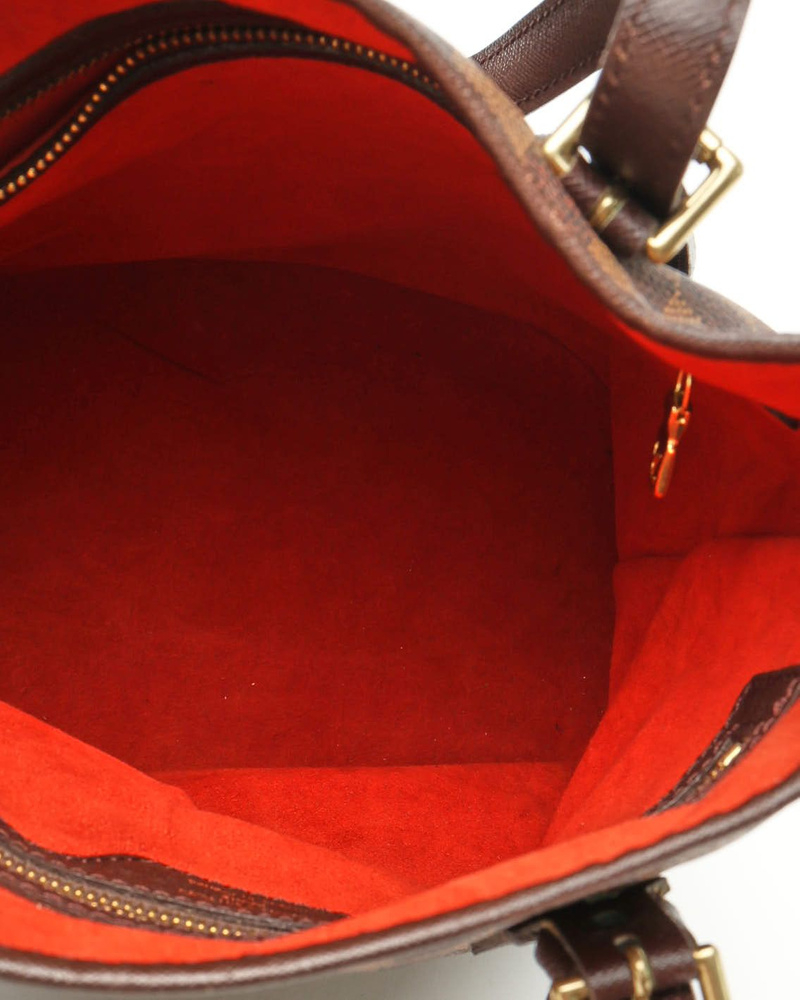 Louis Vuitton Damier Ebene Marais Bucket Bag