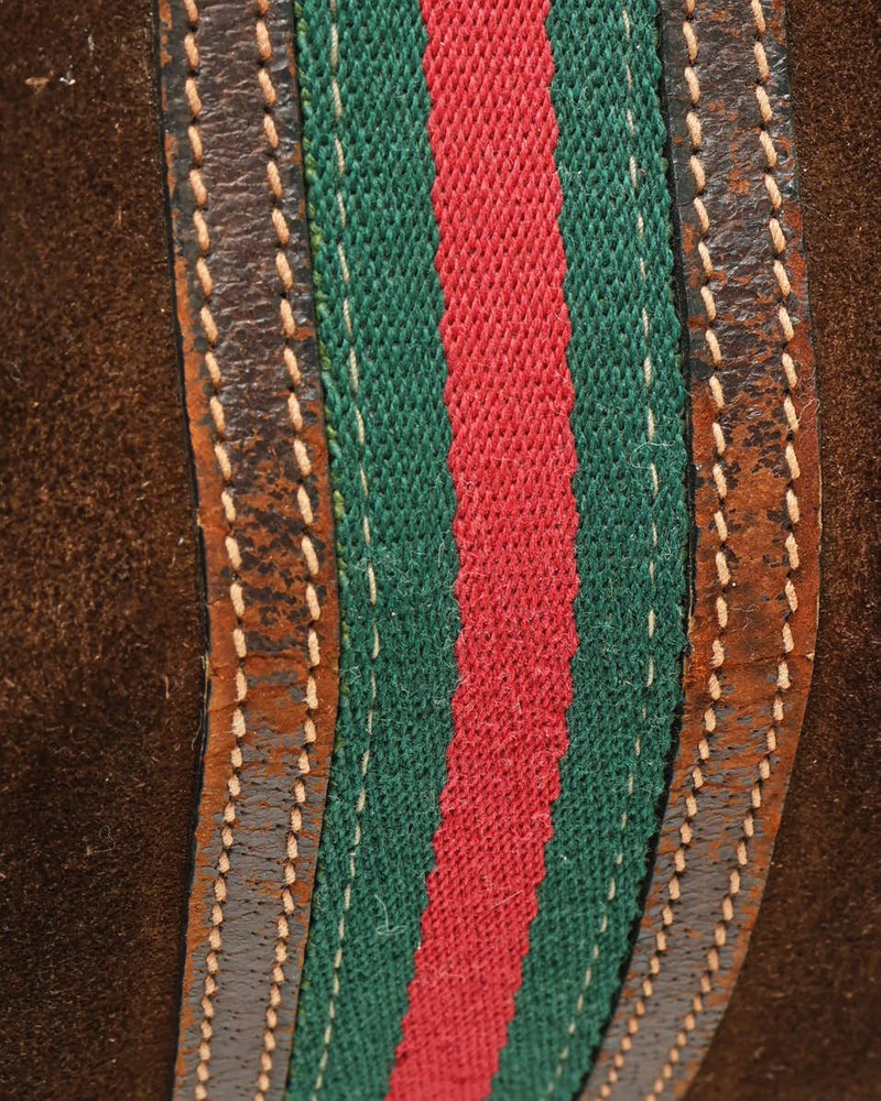 Gucci Web Boston Bag