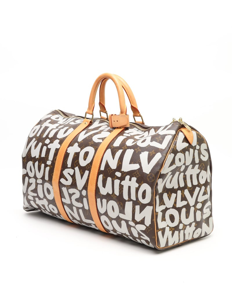 Louis Vuitton Keepall 50 Graffiti Weekend Bag