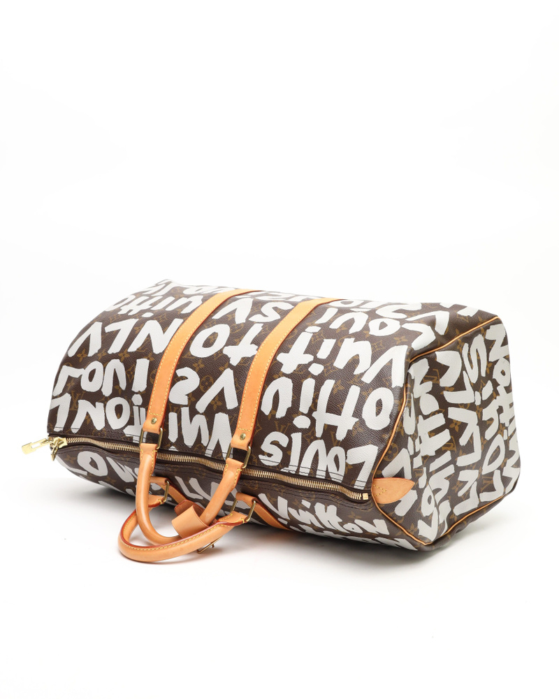 Louis Vuitton Keepall 50 Graffiti Weekend Bag