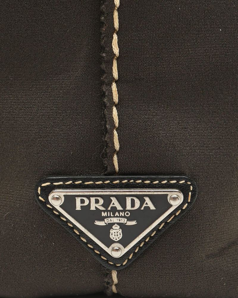 Prada Neoprene Logo Tote Bag