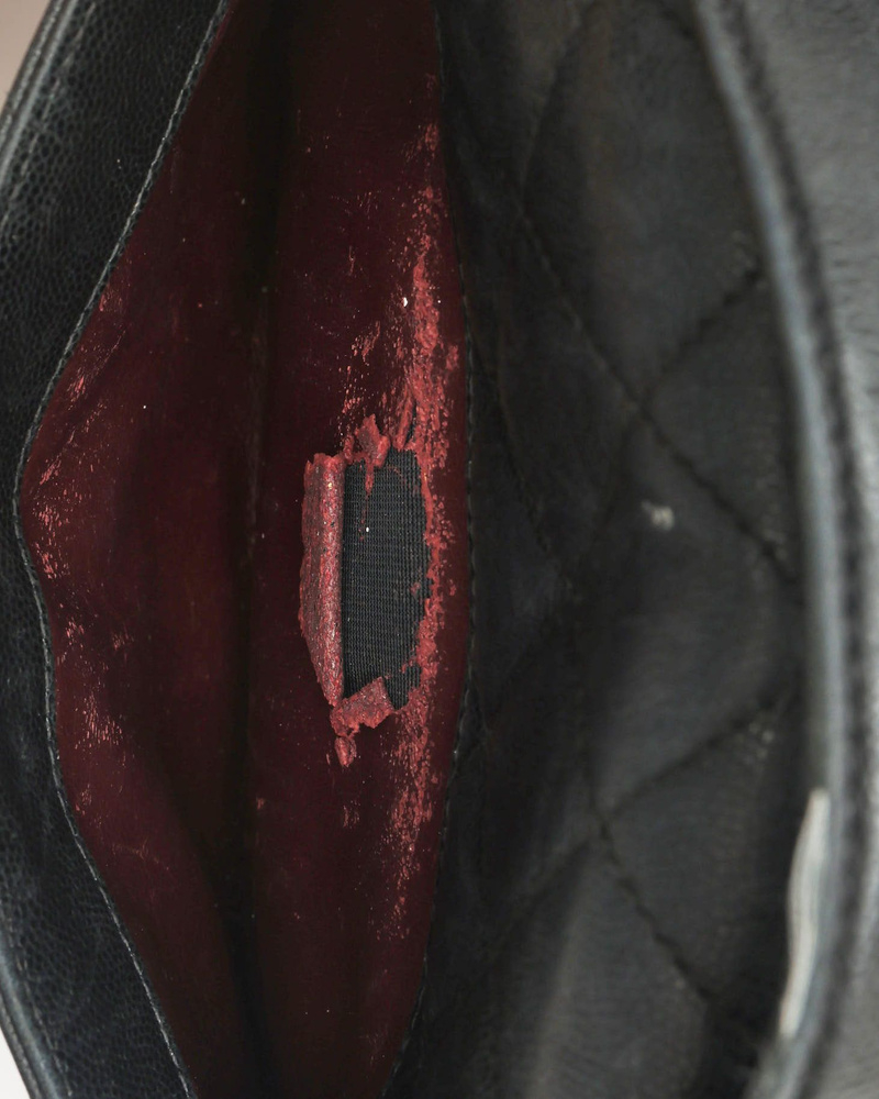 Chanel Caviar Business Affinity Top Handle Bag