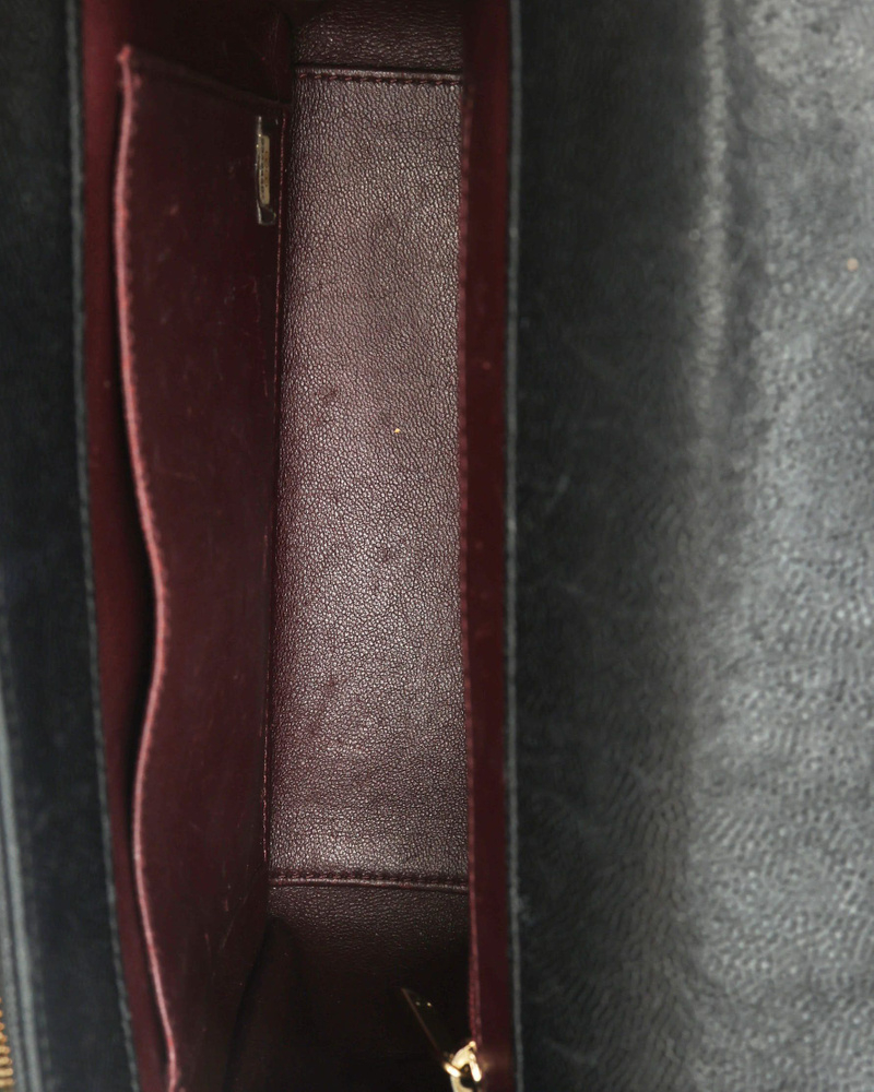 Chanel Caviar Business Affinity Top Handle Bag