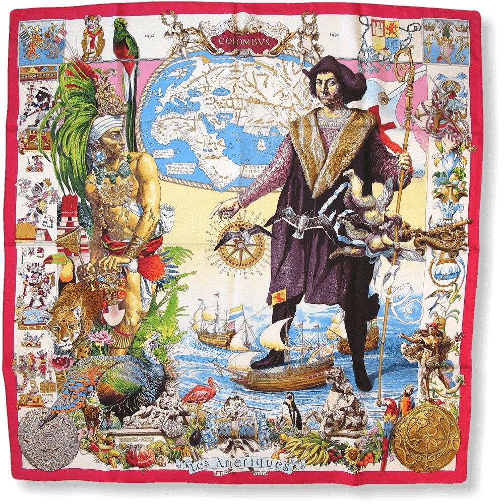 Hermès Les Amériques Colombus (1992) - Kermit - Rare