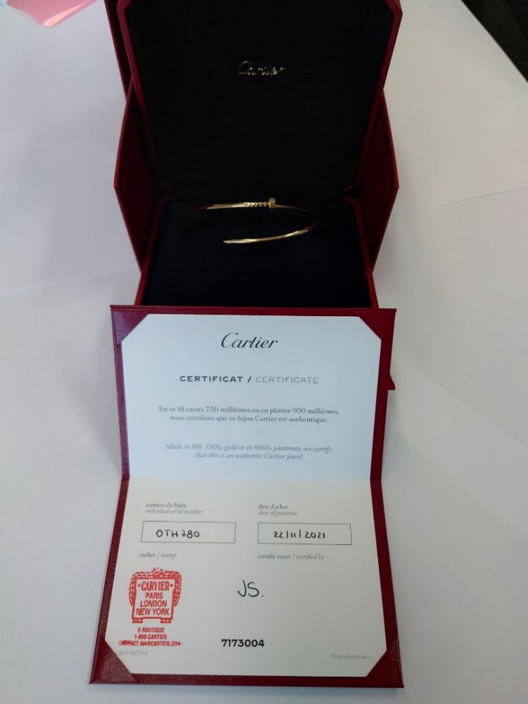 Cartier Nur ein Nagel