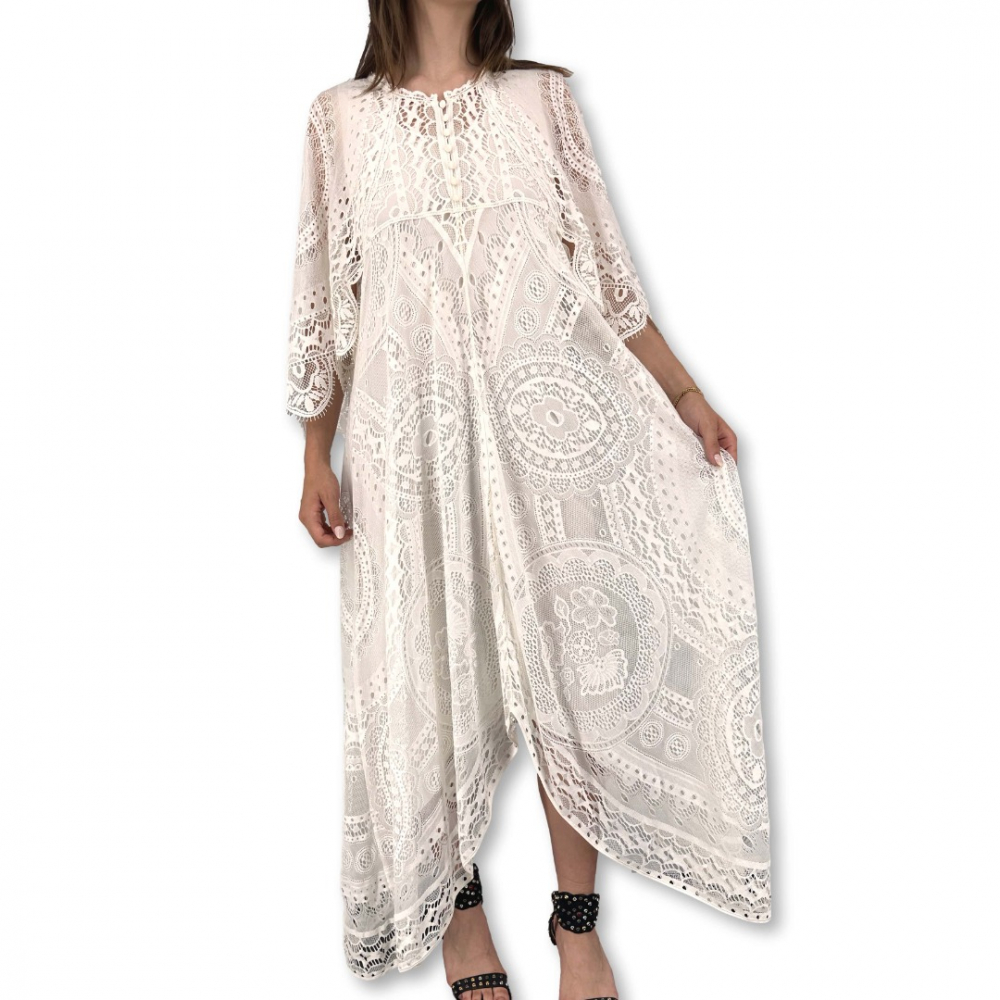 Chloé 2018 Robe en dentelle