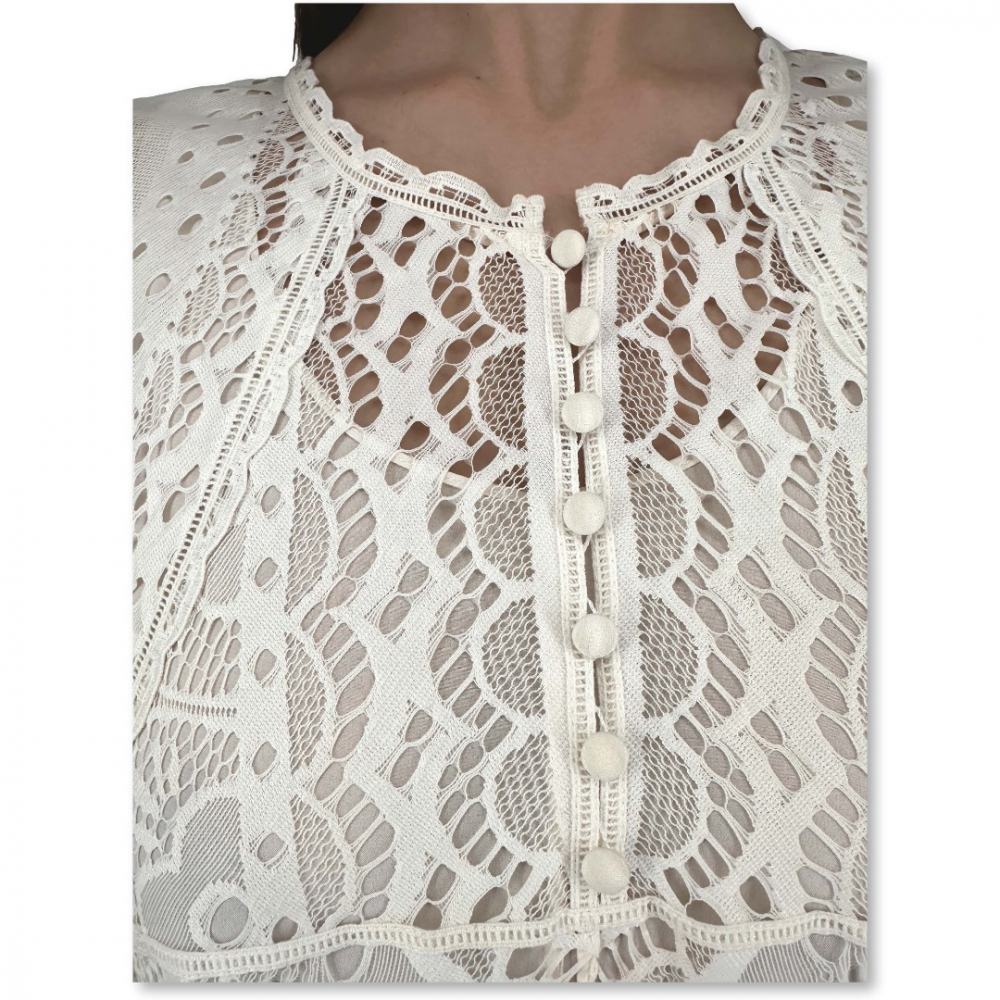 Chloé 2018 Robe en dentelle