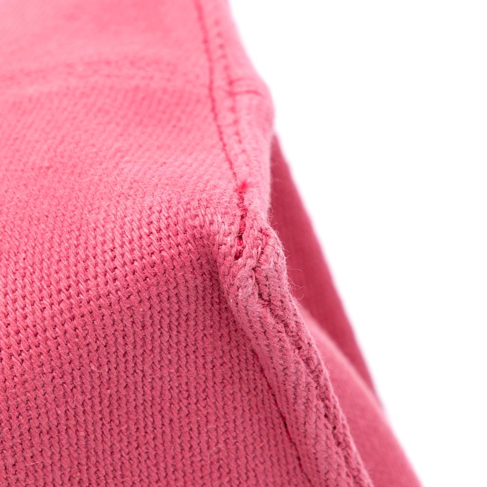 Loewe B LOEWE Pink Canvas Fabric Small Cushion Tote Portugal