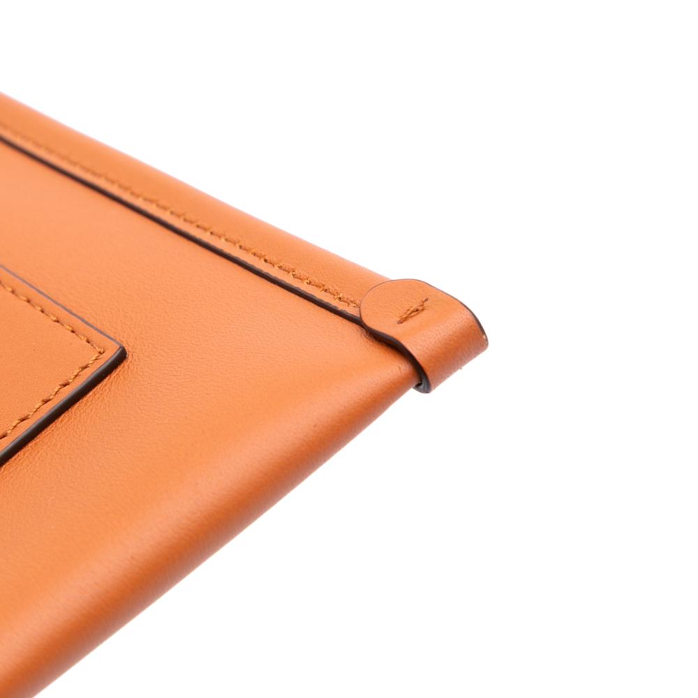 MCM AB MCM Brown Calf Leather Spanish skin Embossed Logo Aren Lanyard Phone Case Korea, South