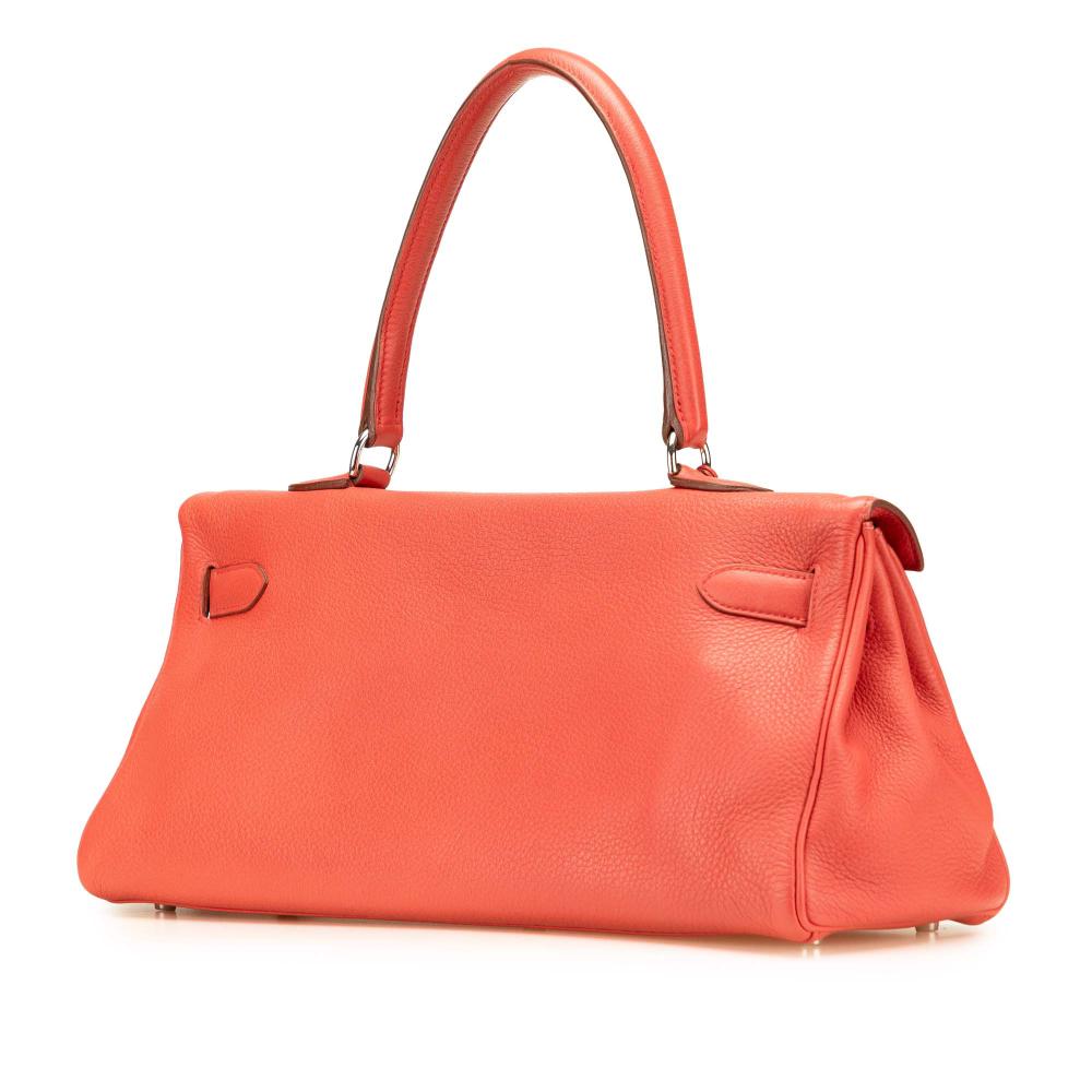 Hermès B Hermès Red Calf Leather Togo JPG Shoulder Kelly II 42 France