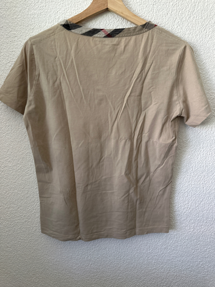 Burberry Short sleeve beige top