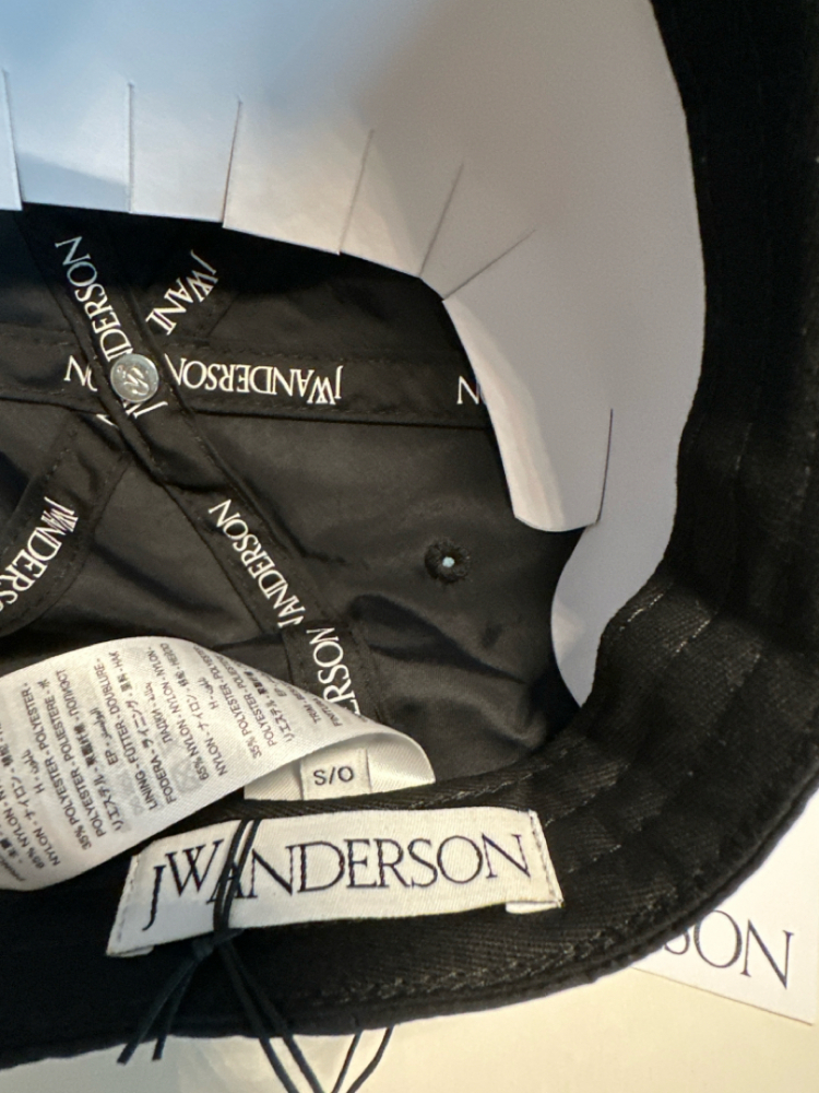 J.W. Anderson Casquette de baseball noire