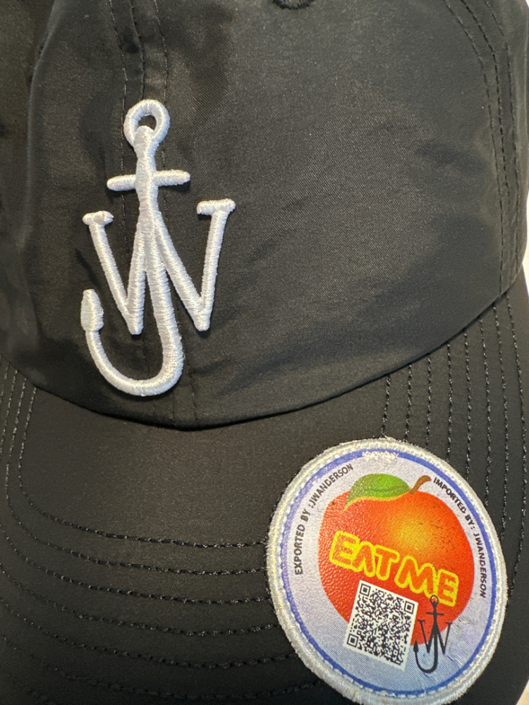 J.W. Anderson Casquette de baseball noire