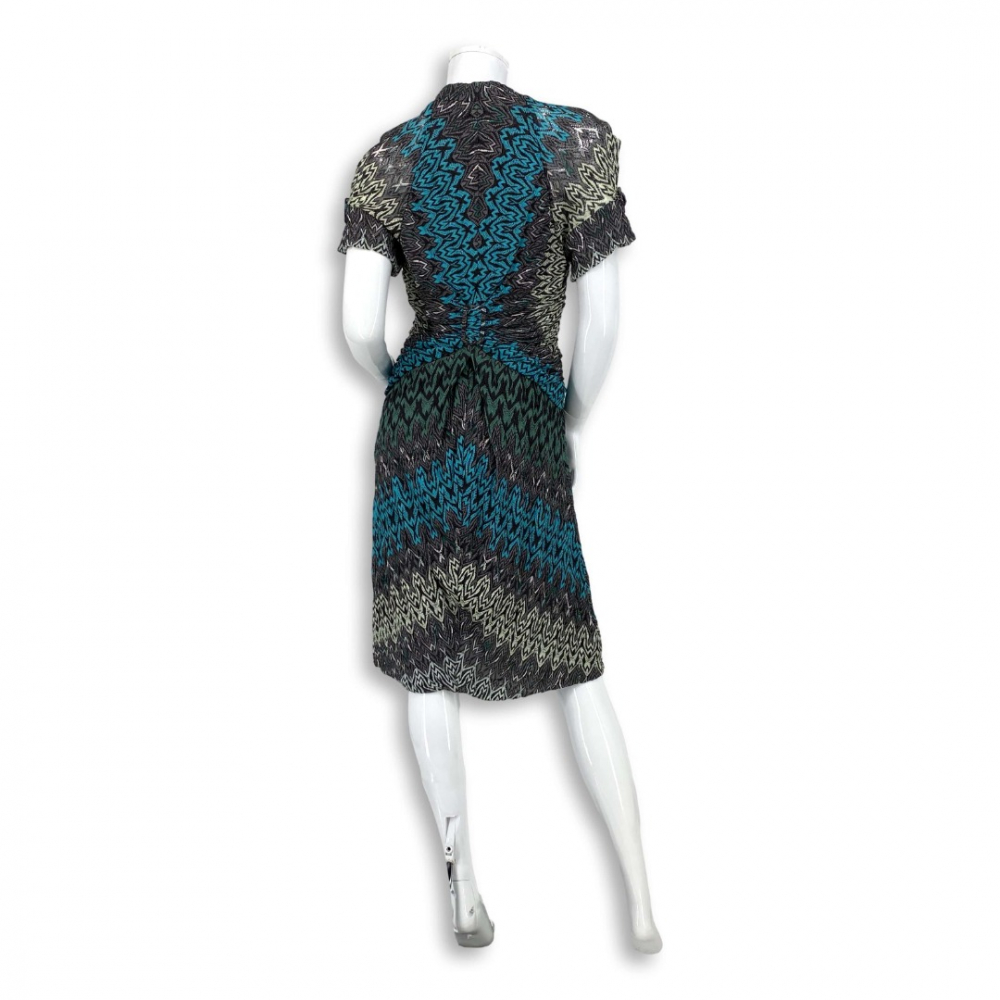 Missoni robe en maille multicolore