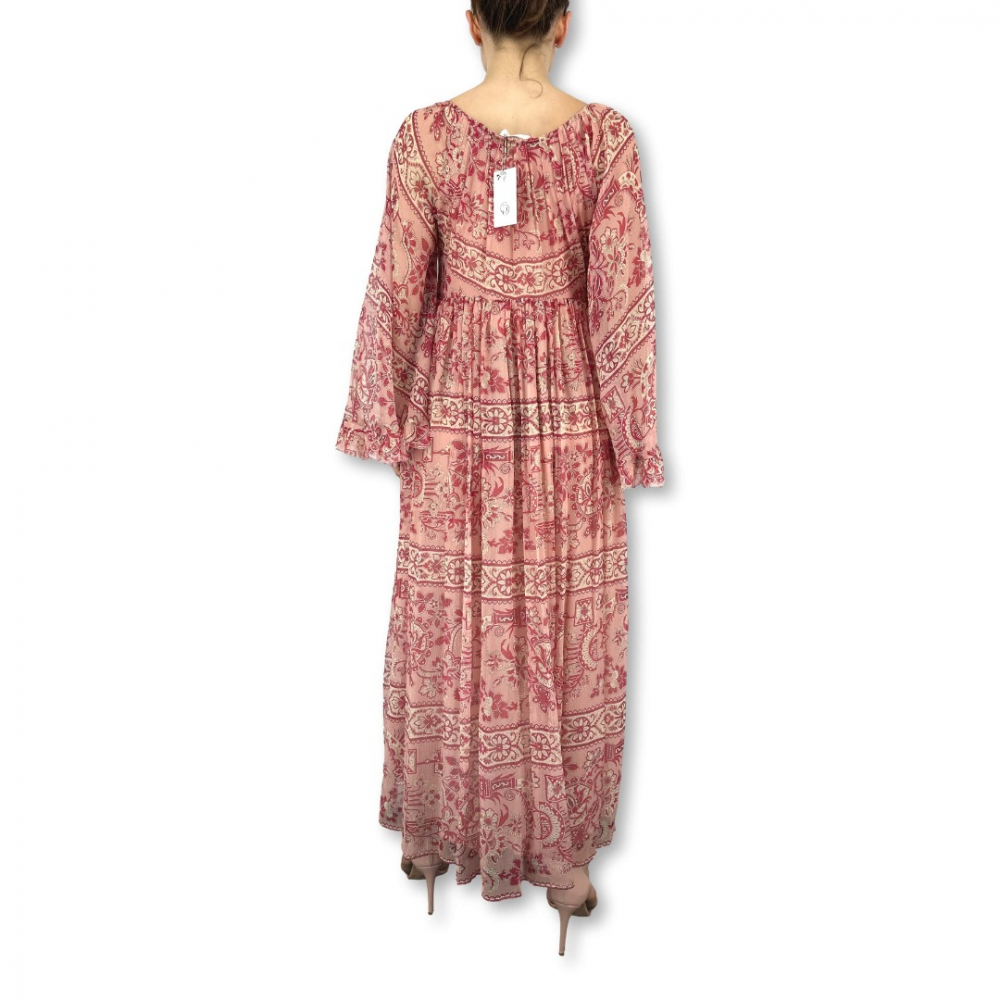 Zimmermann bedrucktes Maxikleid aus Seide