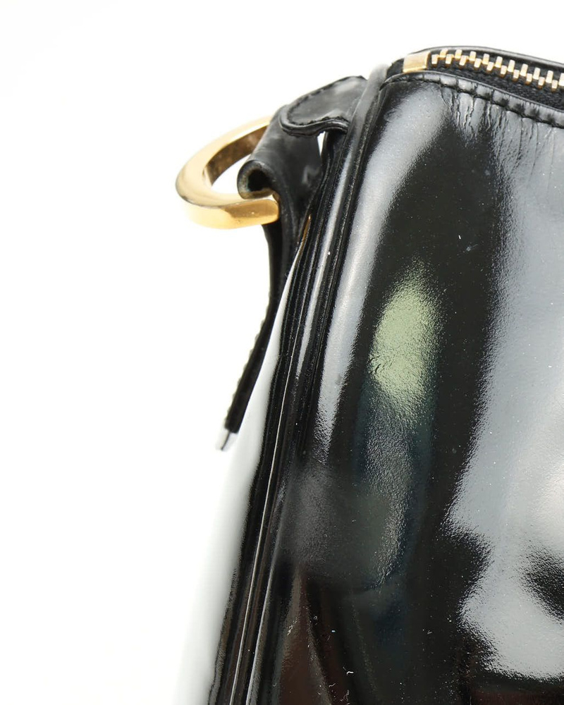 Chanel CC Patent Weekend Bag