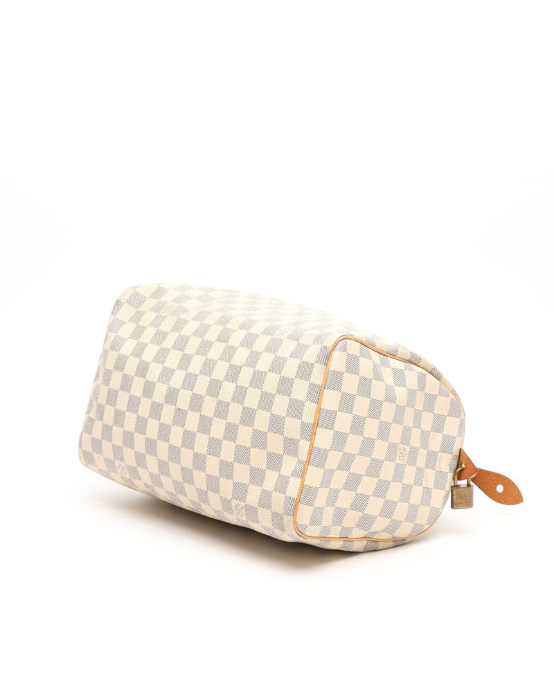 Louis Vuitton Damier Azur Speedy 30 Bag