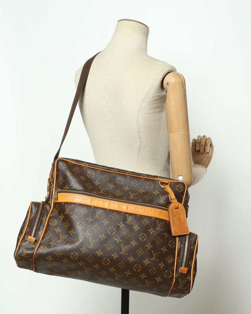 Louis Vuitton Monogram Sac Squash Messenger Bag