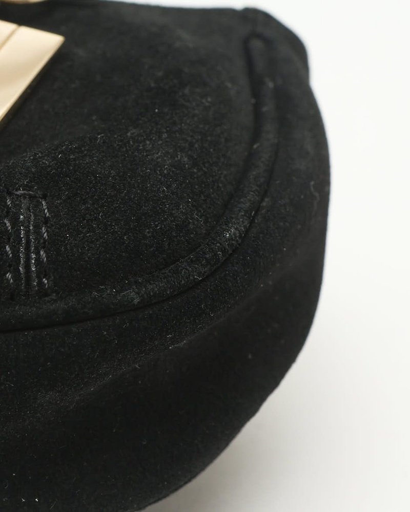 Fendi Suede Zucchino Bag