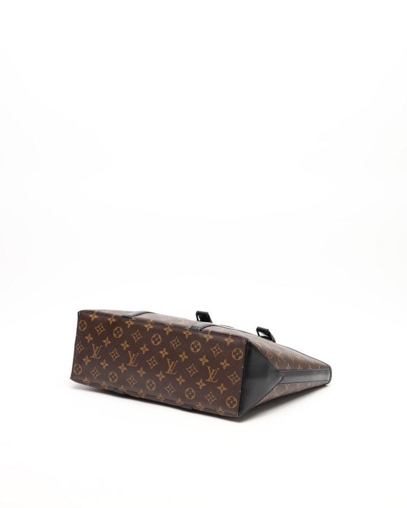 Louis Vuitton Monogram Macassar Weekend PM Tote Bag