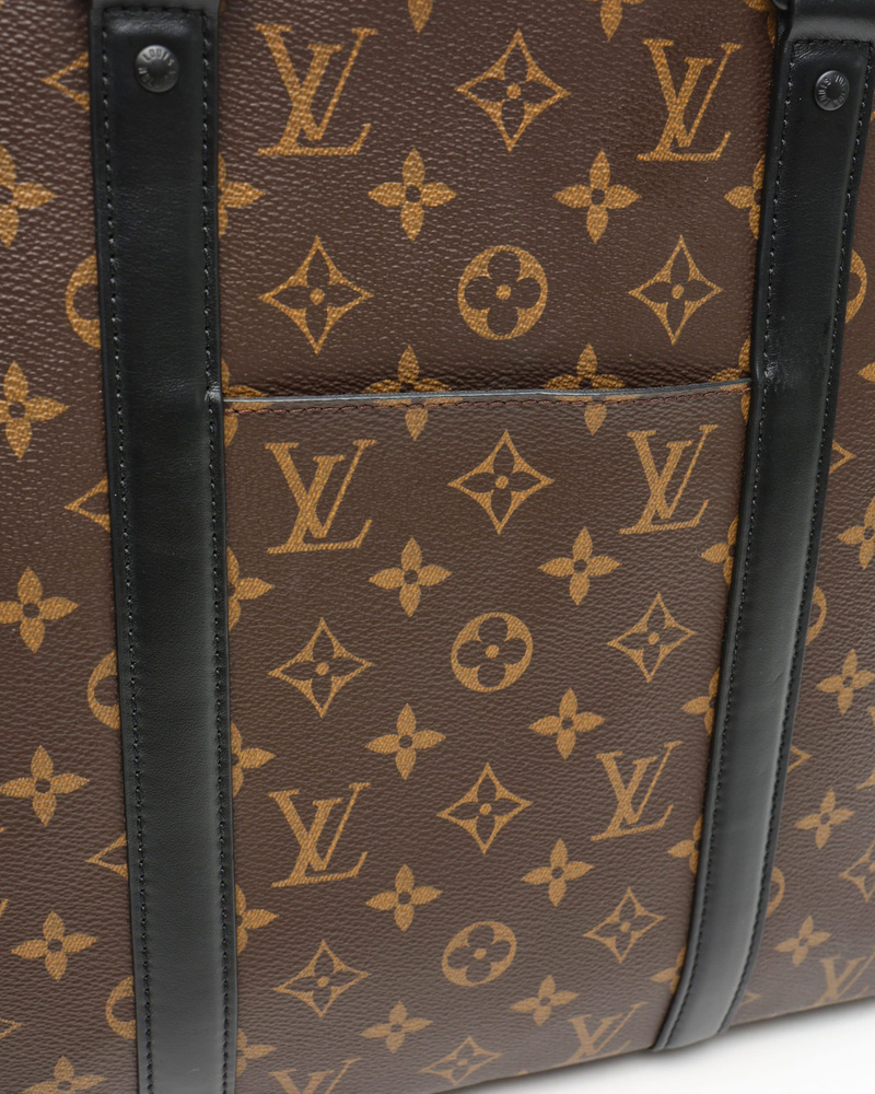 Louis Vuitton Monogram Macassar Weekend PM Tote Bag