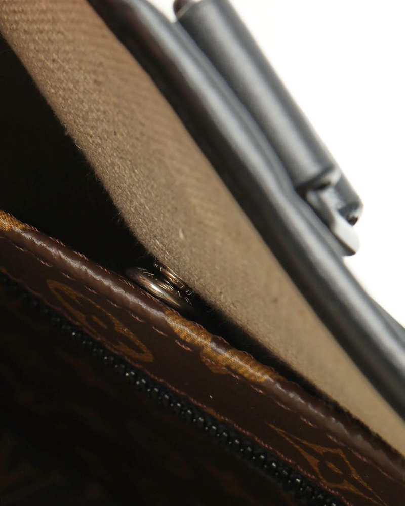 Louis Vuitton Monogram Macassar Weekend PM Tote Bag