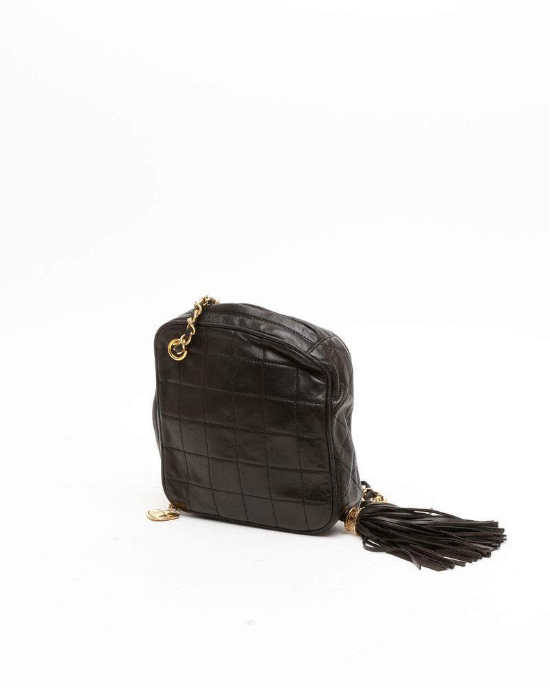 Chanel Classic Round Fringe Shoulder Bag