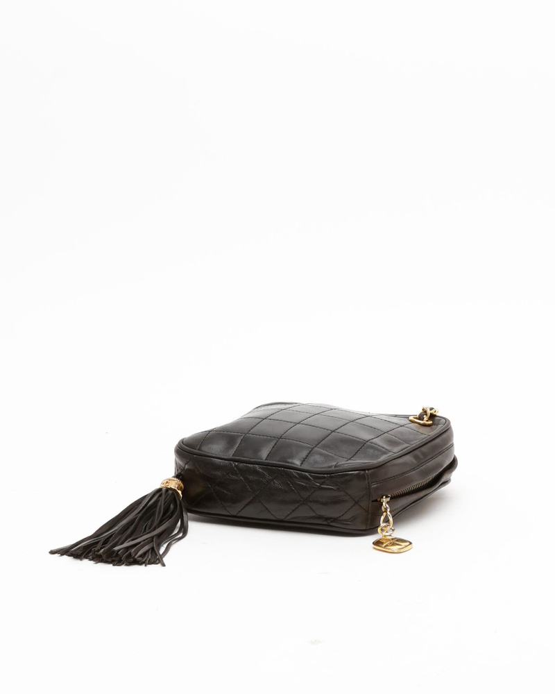 Chanel Classic Round Fringe Shoulder Bag