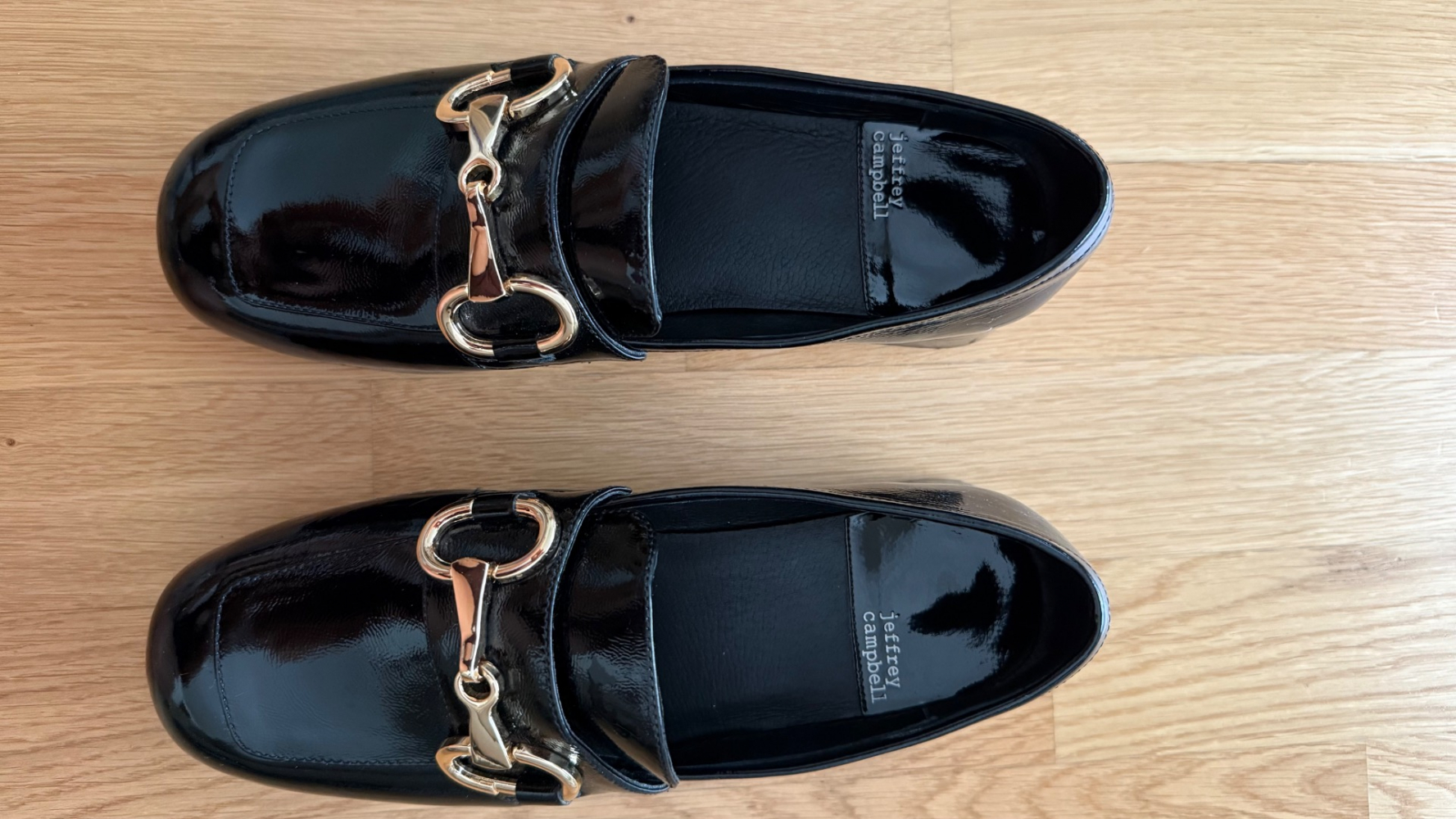 Jeffrey Campbell Mocassins à talon bloqué et à plateforme pour étudiantes :