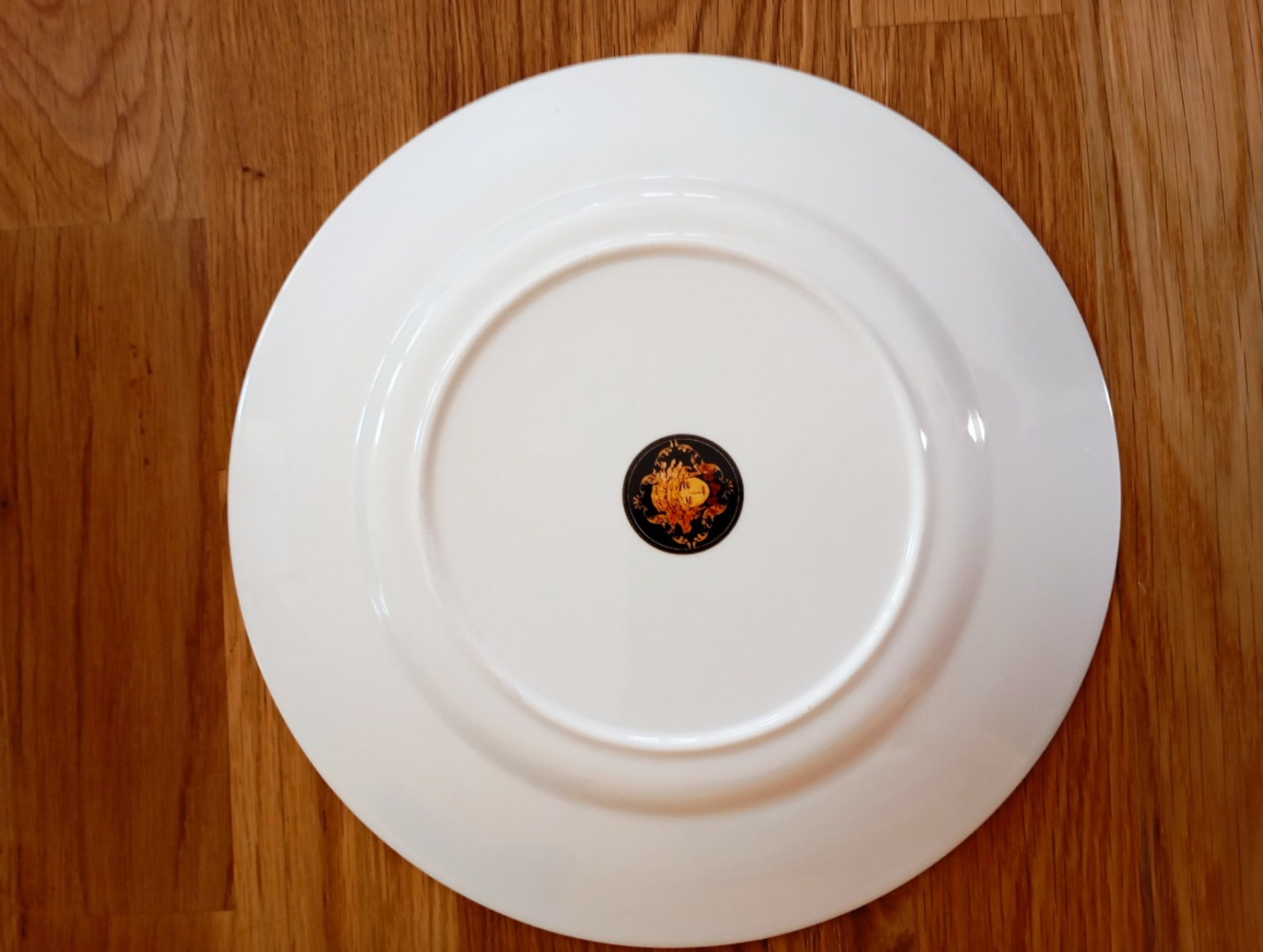 Versace Assiettes en porcelaine baroque avec image de Méduse