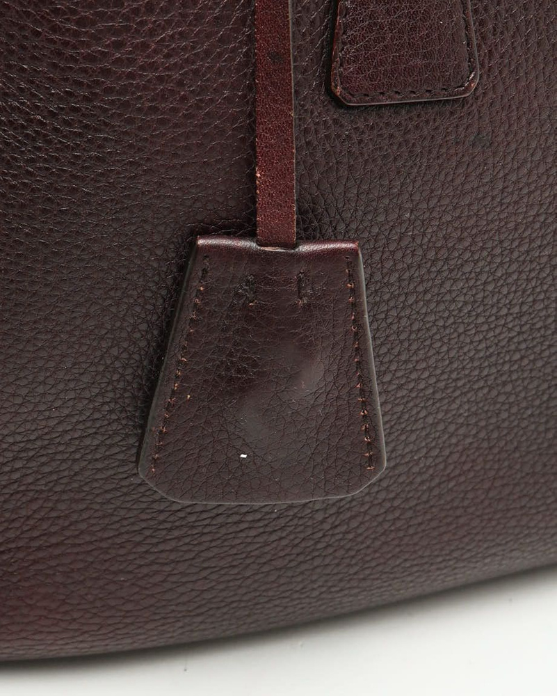 Prada Vitello Bowling Bag