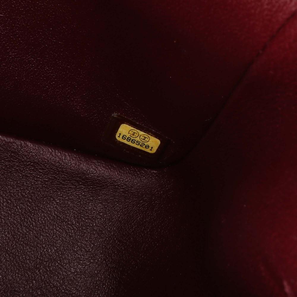 Chanel B Chanel Black Lambskin Leather Leather Jumbo Classic Lambskin Double Flap Italy